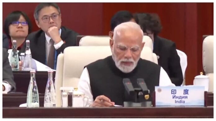 PM Modi in Tianjin