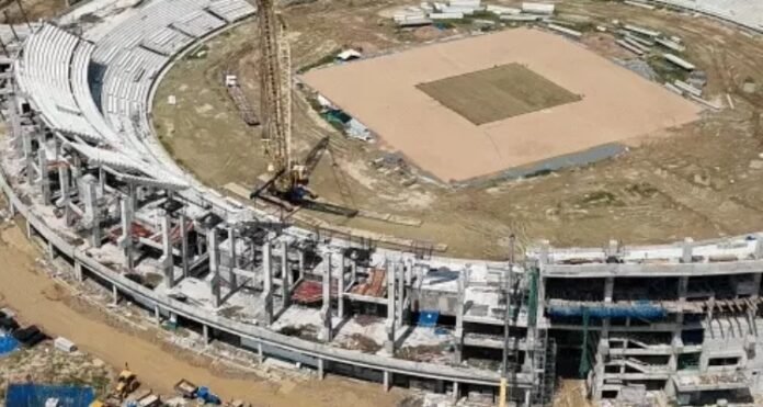 Arial View of the Stadium
